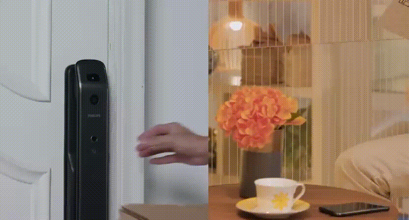 Demostración de función Portero Remoto del modelo Philips DDL 709 - FVP - 7HWS